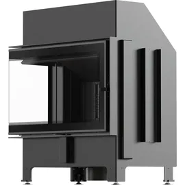 Kratki ZIBI ECO Kamineinsatz Stahl Schwarz