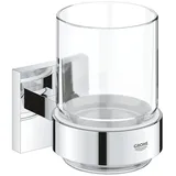 Grohe Start Cube Kristallglas mit Halter 41097000,