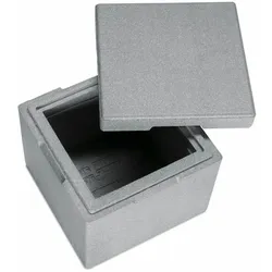 VEPATIM 4x Isolierboxen mit Deckel aus NeoporR 350 x 350 x 300 mm 12,5 Liter