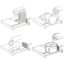 ETAC Fixierbrett und Schneidebrett Fix