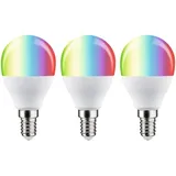 Paulmann LED Tropfen E14 5W RGBW 3er-Pack