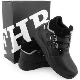 FHB Sicherheitsstiefel EN 20345:2004/A1:2007 S3 Norbert Gr. 45 Kuhleder schwarz