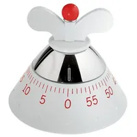 Alessi Kitchen Timer Kurzzeitmesser weiß