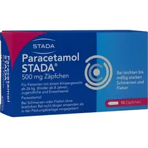 STADA Paracetamol STADA 500 mg Zäpfchen