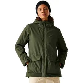 Regatta Melane Jacke - Dark Khaki / Black - 44