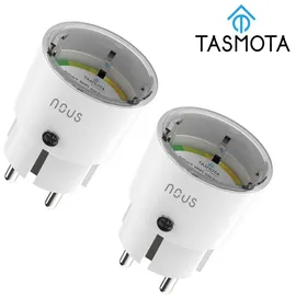 Nous 2X Nous A1T 16A 3680W Verbrauchsmessung WiFi - Tasmota - optional calibrated