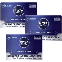 NIVEA MEN Protect & Care Intensive Feuchtigkeitscreme pflegt die