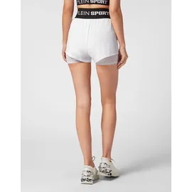 Plein Sport Jogg-Bermudas Weiß L