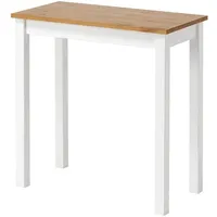 Hagge home Schreibtisch Braun, Holz, 75x75x38 cm, Arbeitszimmer, Schreibtische,