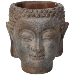 Pflanzgefäß BUDDHA braun