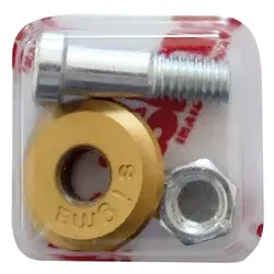Ersatzrad mit Achse 16 mm Titanium zu Sigma Klick Klock Maschinen, Art.-Nr. 12390
