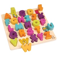 Protoys B. Toys Puzzle in Legno: Lettere Alpha. B. tical - Buchstabenpuzzle aus Holz 26-teilig