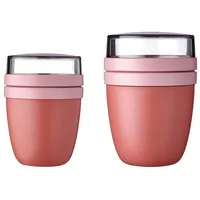 Mepal Lunchpot mini + regular Ellipse Set 2-teilig Vivid