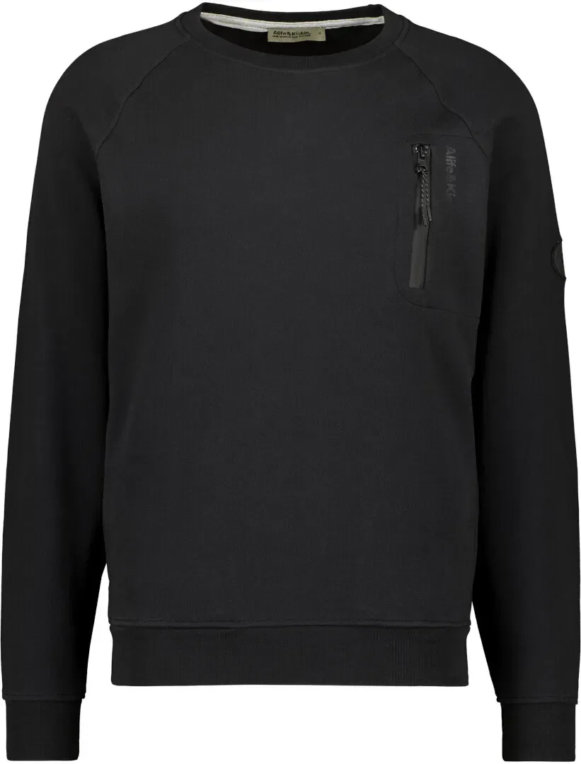 FabioAK A French Terry Sweatshirt, schwarz, Größe S