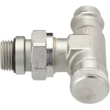 Danfoss Rücklaufverschraubung RLV 15 R 1/2 Zoll Pressfit Eck vernickelt