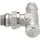 Danfoss Rücklaufverschraubung RLV 15 R 1/2 Zoll Pressfit Eck vernickelt