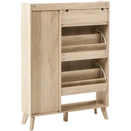 Beliani Moonie 84 x 118 x 25 cm Hellbraun / braun
