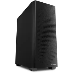 0 Sharkoon PC Gehäuse VS9 Black ATX schwarz