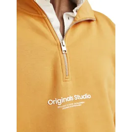 JACK & JONES Vesterbro Sweat Quarter Zip Halbreißverschluss-sweatshirt Honey Yellow M