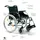FabaCare Rollstuhl D200 Leichtgewichtrollstuhl faltbar grau/schwarz