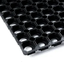 Vivol Eingangsmatte 80 x 60 cm Schwarz
