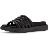 Gabor GABOR Pantolette Schwarz | Glitzer Schwarz 41 - Schwarz - 41