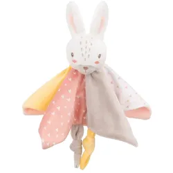 Kikkaboo Baby Schmusetuch Doudou, Rassel, Kuscheltier, Einschlafhilfe, ab Geburt braun