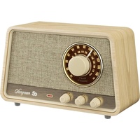 Sangean Premium Wooden Cabinet WR-101 Tischradio AM, FM Bluetooth®,