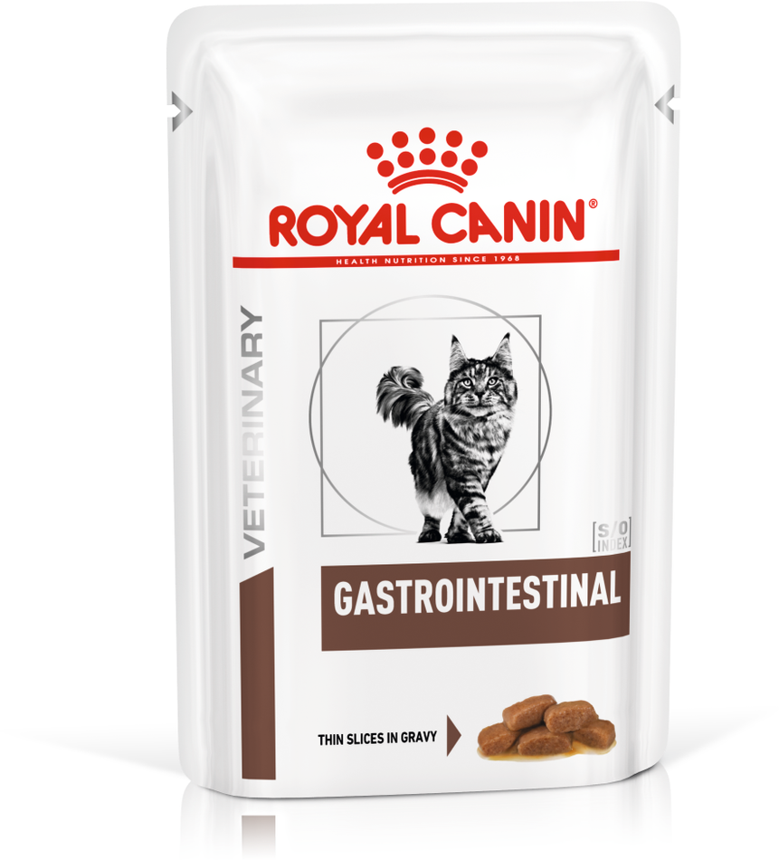 ROYAL CANIN Gastro Intestinal 12x85g Beutel (Scheiben in Sauce) (Mit Rabatt-Code ROYAL-5 erhalten Sie 5% Rabatt!)