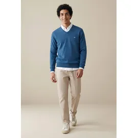FYNCH-HATTON Pullover mit V-Ausschnitt Blau L