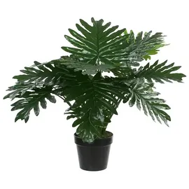 Kunstpflanze Philodendron (60 cm, Grün, Kunststoff)