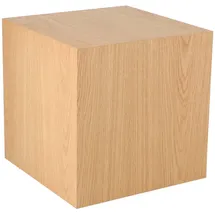 jan kurtz Hocker Roll-It Eiche geölt 45 x 45 x 46,5 cm Beige