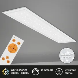 Briloner PALLAS 1 LED 36 W rechteckig weiß