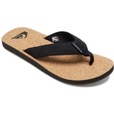 QUIKSILVER Herren Molokai Abyss Natural Flip-Flop, Black/Brown/Brown, 39 EU