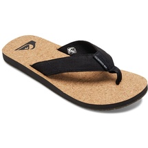 QUIKSILVER Herren Molokai Abyss Natural Flip-Flop, Black/Brown/Brown, 39 EU