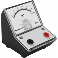 Peaktech 205-01 Strommessgerät/ Amperemeter Analog/ Messgerät mit Spiegelskala 0 ... 5mA DC