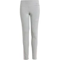 Adidas Essentials Leggings, medium Grey Heather/Clear pink, 7-8 Years