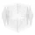 deluke Hochbeet Gabione 6-eckig LISSA 90 × 100 × 50 cm