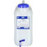 Plastex Wasser Kanister 16L - lebensmittelechter, BPA-freier Wasserkanister mit Hahn - Wasserkanister Camping, Festival, Wohnwagen - Alle Flüssigkeiten und Trinkwasserkanister - Weithalskanister