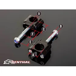 RENTHAL Lenkerbrücken 36Tech Ø36mm Fatbar®36