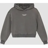 s.Oliver Oversize-Sweatshirt Rückenprint Grau 134/140