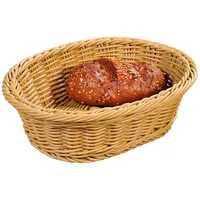 KESPER | Brot- und Obstkorb, 5er Pack, Material: Voll-Kunststoffgeflecht,