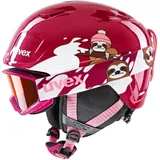 Uvex Heyya 46-50 cm Berry/White Sloth