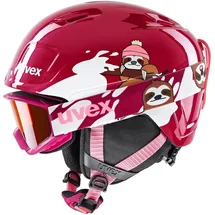Uvex Heyya 46-50 cm Berry/White Sloth