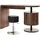 Vicco Schminktisch Lara Eiche rustikal 120 cm mit Hocker