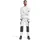 Blåkläder Blaklader 107916451098C152 4-Wege Stretch Malerhose Weiß/Dunkelgrau, C152