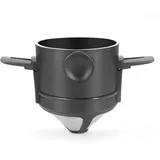 Faltbarer, Tragbarer Handbrüh-kaffeefilter, Kaffeefilterkegel Für Filterkaffee Und Tee Aus Edelstahl