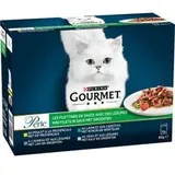 Sparpaket Gourmet Perle Gemischte Auswahl 24 x 85 g - Erlesene Streifen mit Gemüse