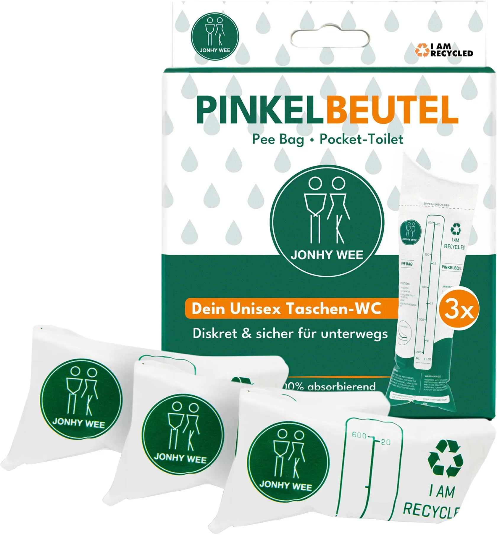 jonhy wee pinkelbeutel