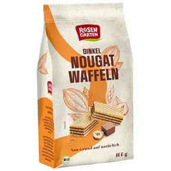Rosengarten Dinkel-Nougatwaffeln bio